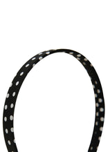 Load image into Gallery viewer, Stol&#39;n Black Small Polka Dots Fabric Hairband/Headband for Girls
