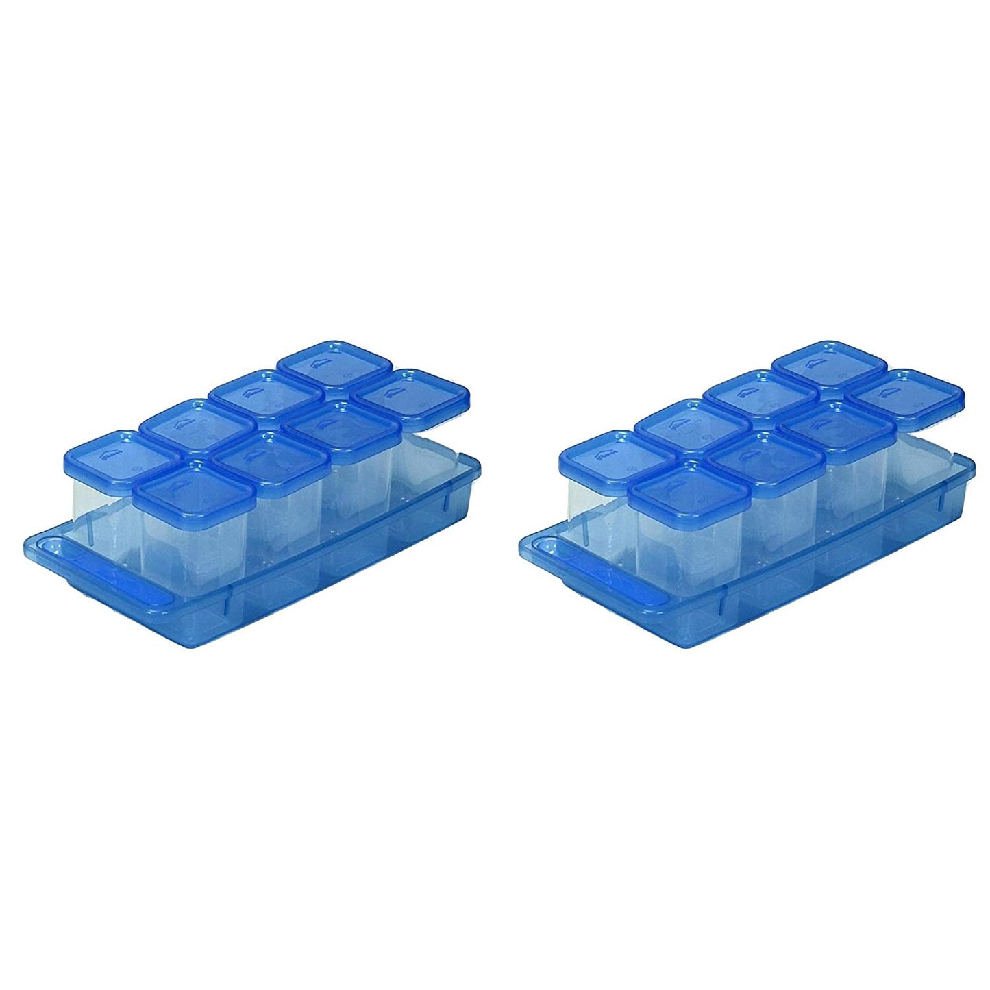 Gluman Masala Container Set Pack of 2 - Blue