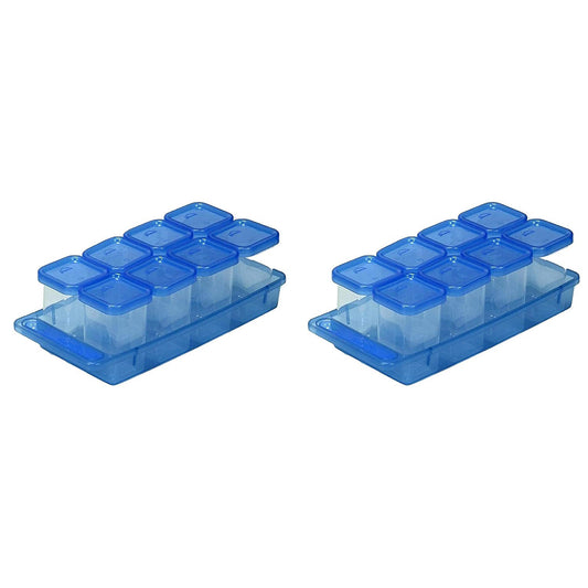 Gluman Masala Container Set Pack of 2 - Blue