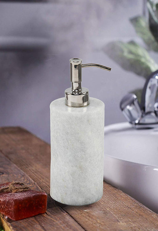 Chic Home Marble Liquid Soap Dispensers-White - SWHF