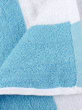 Load image into Gallery viewer, Turkish Bath Premium Cotton Stripe Bath and Pool Towel : Sky Blue - SWHF
