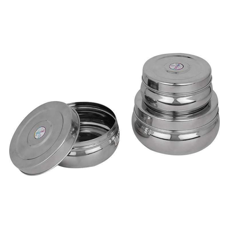 SWHF 3.5 L Stainless Steel Multi-Purpose Storage Food Container & Tiffin Box - SWHF
