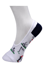 Load image into Gallery viewer, SWHF Organic Cotton No- Show Designer Socks -Golf - SWHF
