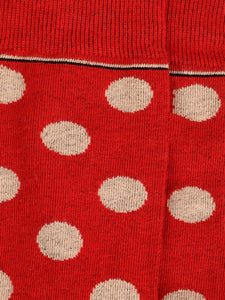 SWHF Organic Cotton Unisex Designer Socks Set (Crew Length, Polka Dot)