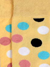 Load image into Gallery viewer, SWHF Organic Cotton Unisex Designer Socks Set (Crew Length, Polka Dot-1)
