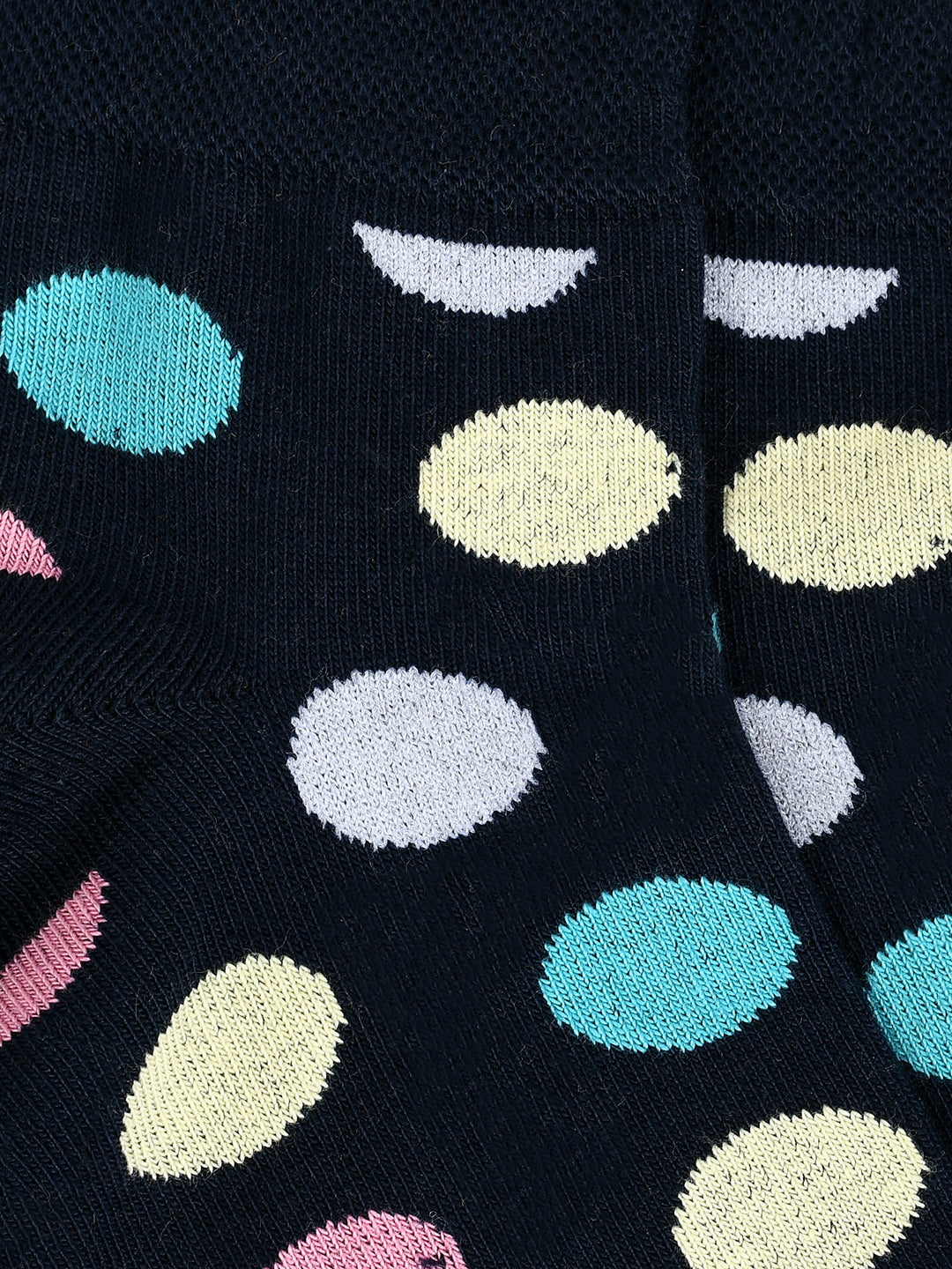 SWHF Organic Cotton Unisex Designer Socks Set (Ankle Length, Polka Dot-4)