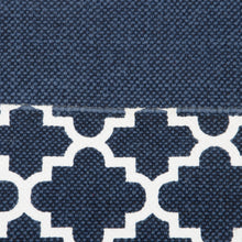 Load image into Gallery viewer, SWHF Double Twisted Cotton Printed &amp; Solid Rug, Set of 2 : 18 X 30 In (Blue)
