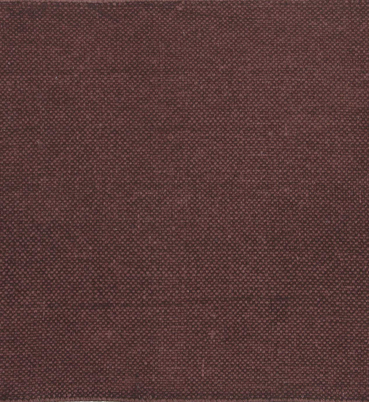 SWHF Cotton Solid Rug: 18 X 30 Inch (Brown)