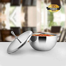 Load image into Gallery viewer, SWHF Stainless Steel Premium Quality Double Walled Serving Bowl - SWHF
