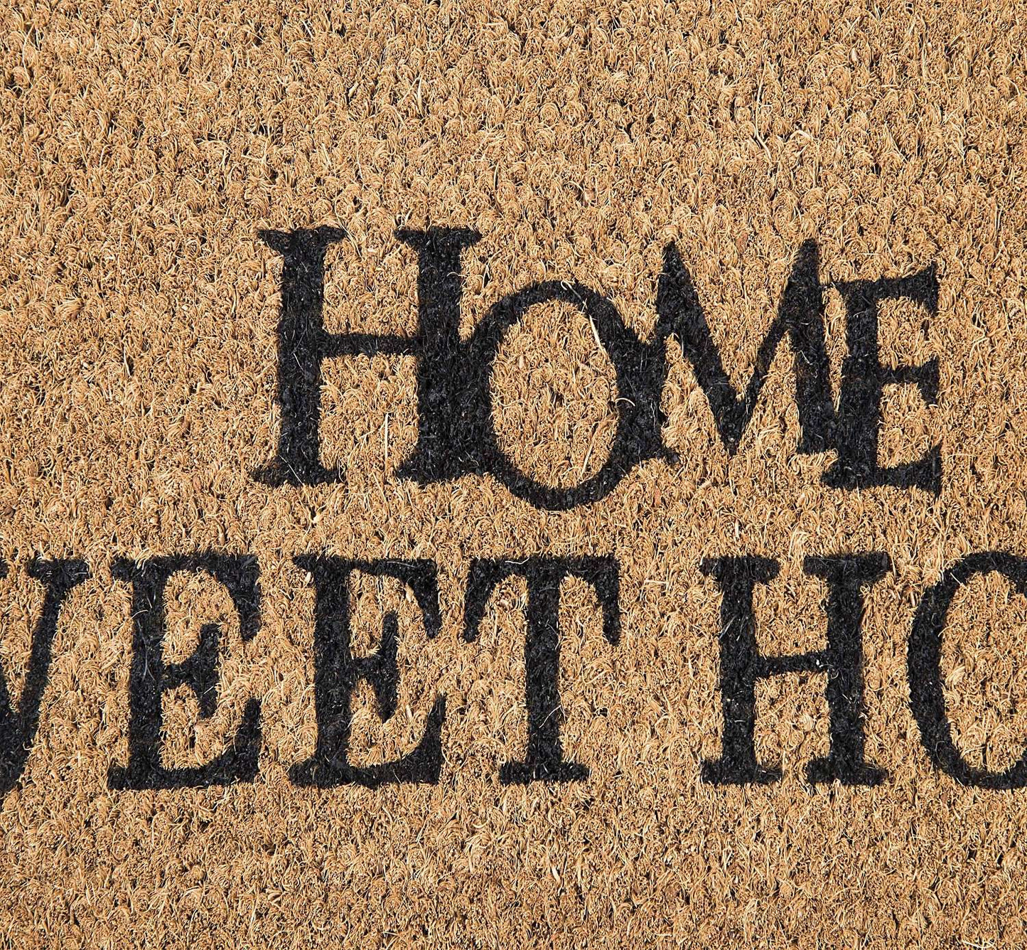 SWHF Premium Coir and Rubber Quirky Design Door and Floor Mat : Home Sweet Home - SWHF