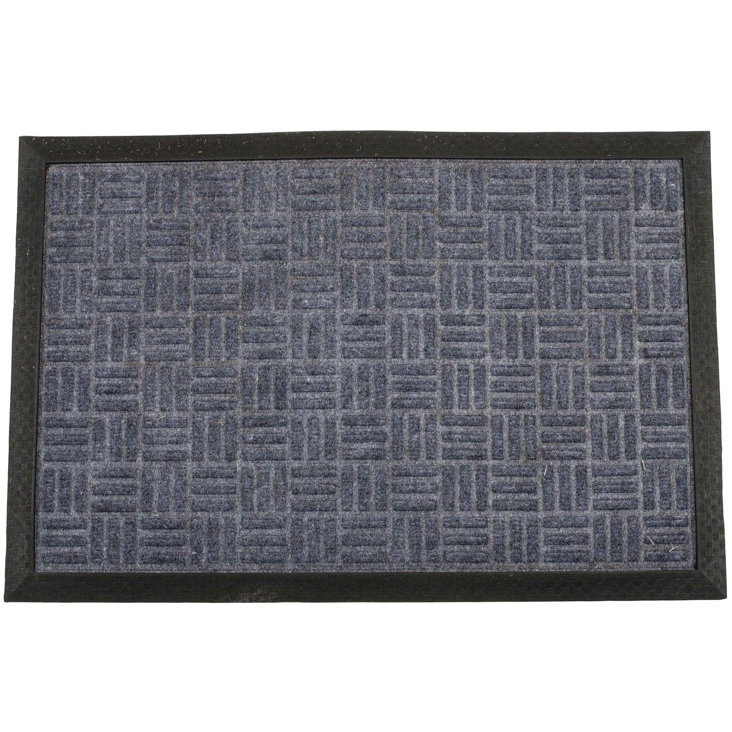 SWHF Premium PP and Rubber Door and Floor Mat : Virgin Rubber and Extremely Durable : Grey Criscross - SWHF