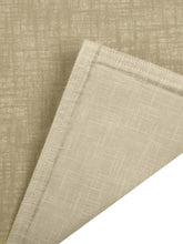Load image into Gallery viewer, SWHF Chic Home Pure Beige 8 Large Dinner Linen  Napkins and 8 Small Linen Cocktail Napkins
