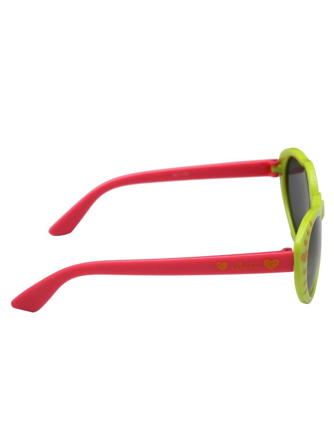 Stol'n Kids Green and Pink Heart Sunglasses - SWHF