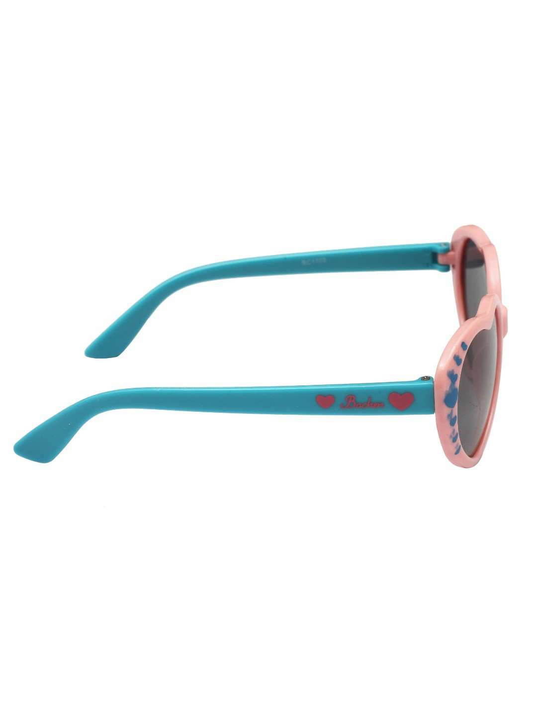 Stol'n Kids Pink and Blue Heart Sunglasses - SWHF
