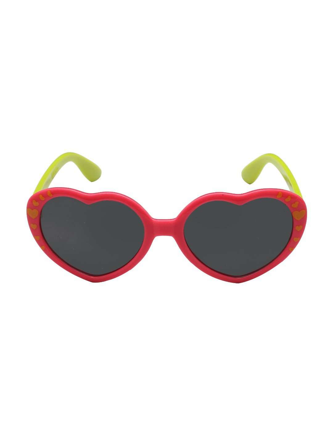 Stol'n Kids Pink and Green Heart Sunglasses - SWHF