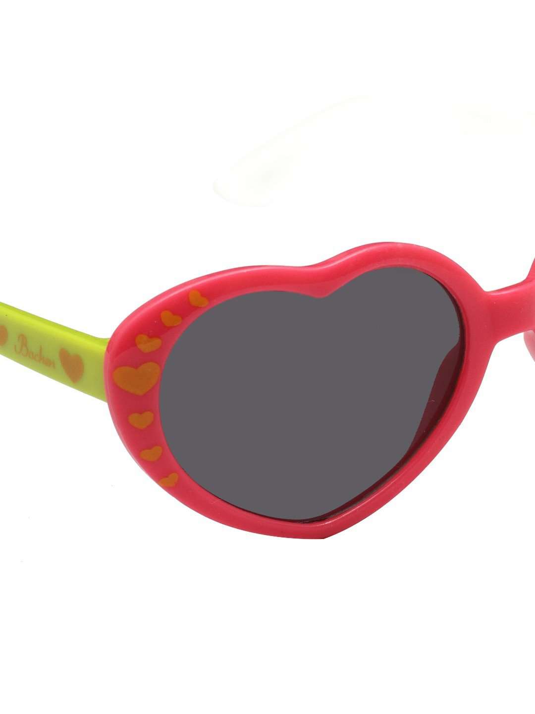 Stol'n Kids Pink and Green Heart Sunglasses - SWHF