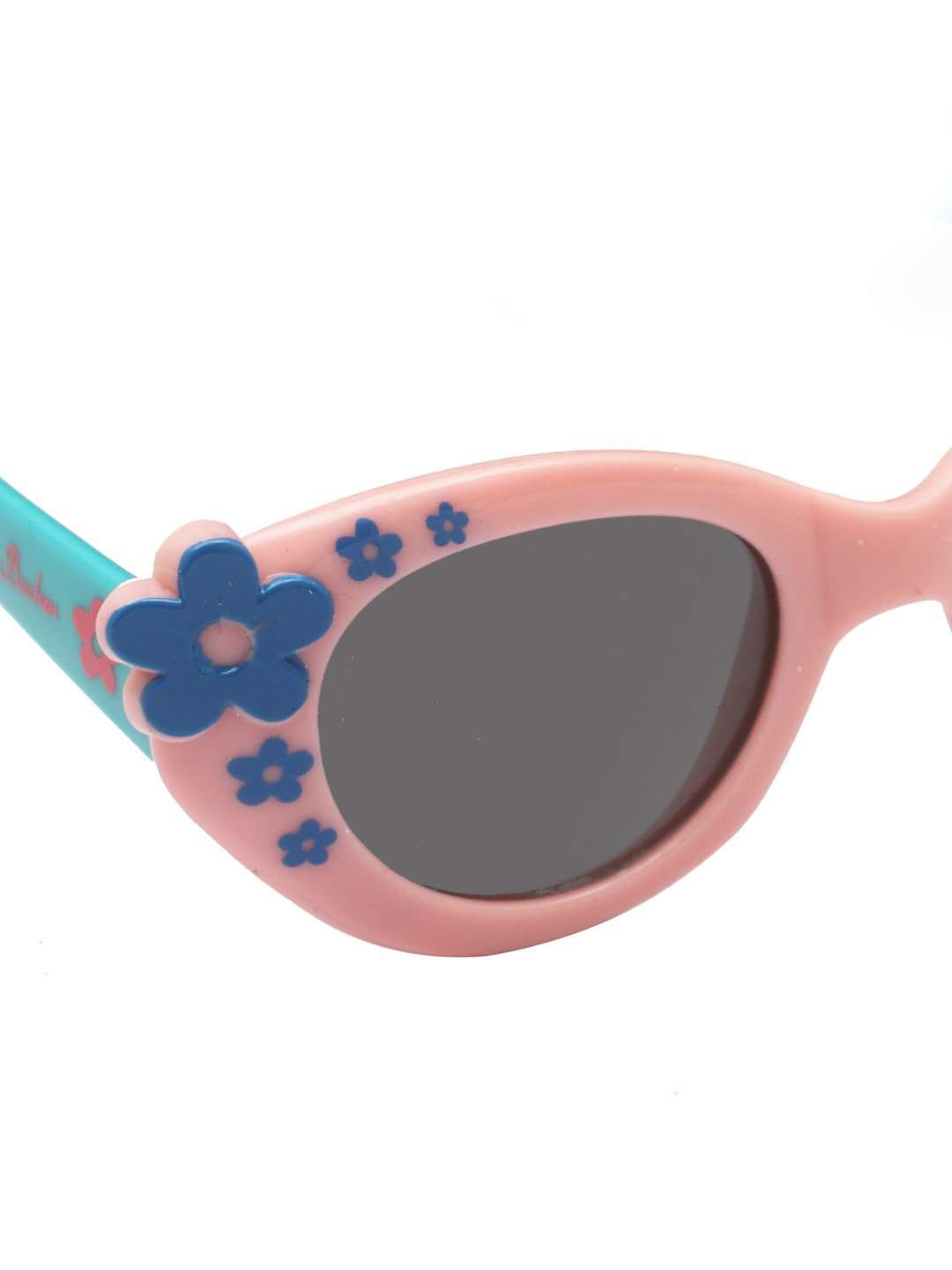 Stol'n Kids Pink and Blue Flower Cat Eye Sunglasses - SWHF
