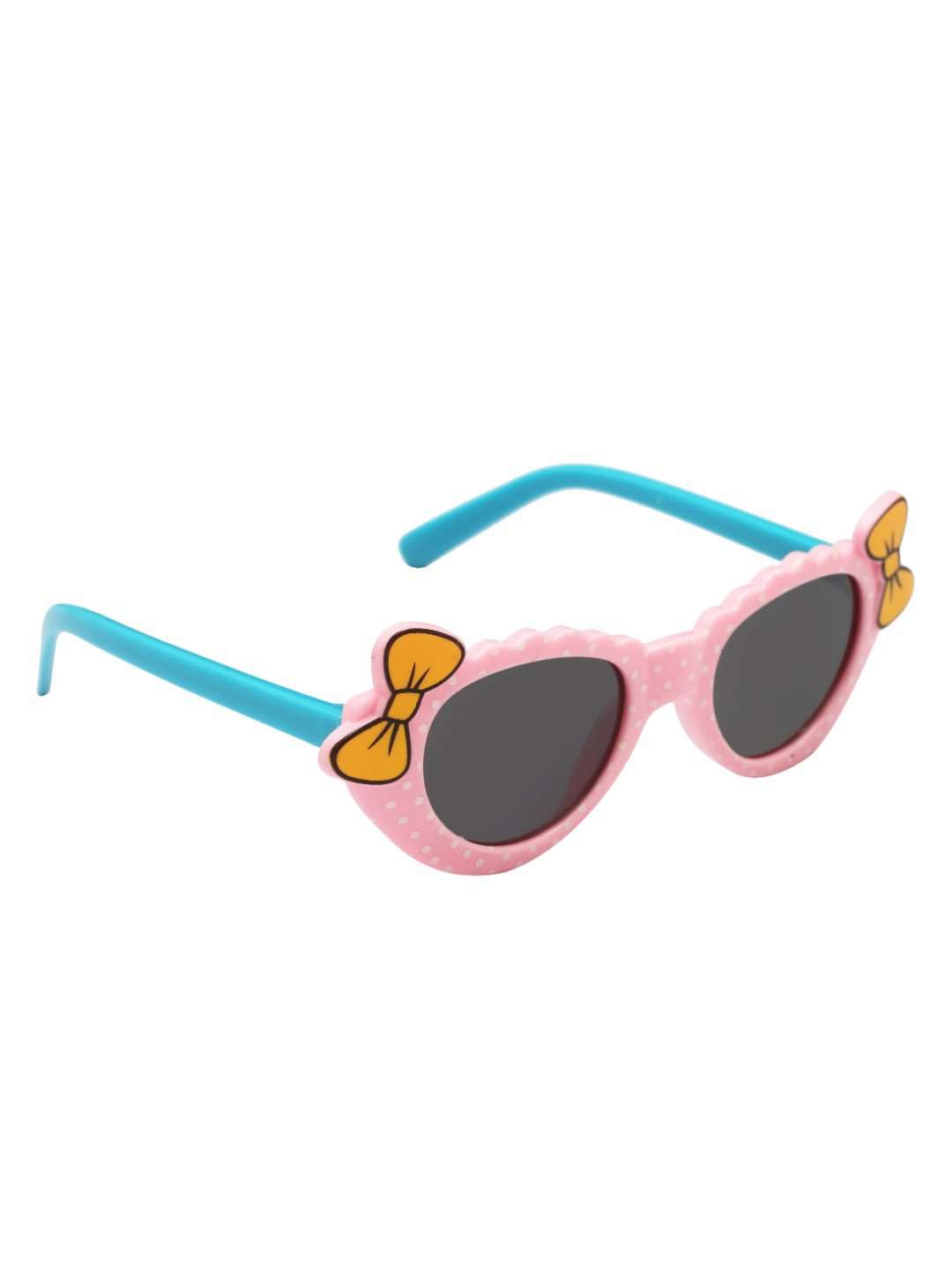 Stol'n Kids Pink and Blue Bow Cat Eye Sunglasses - SWHF