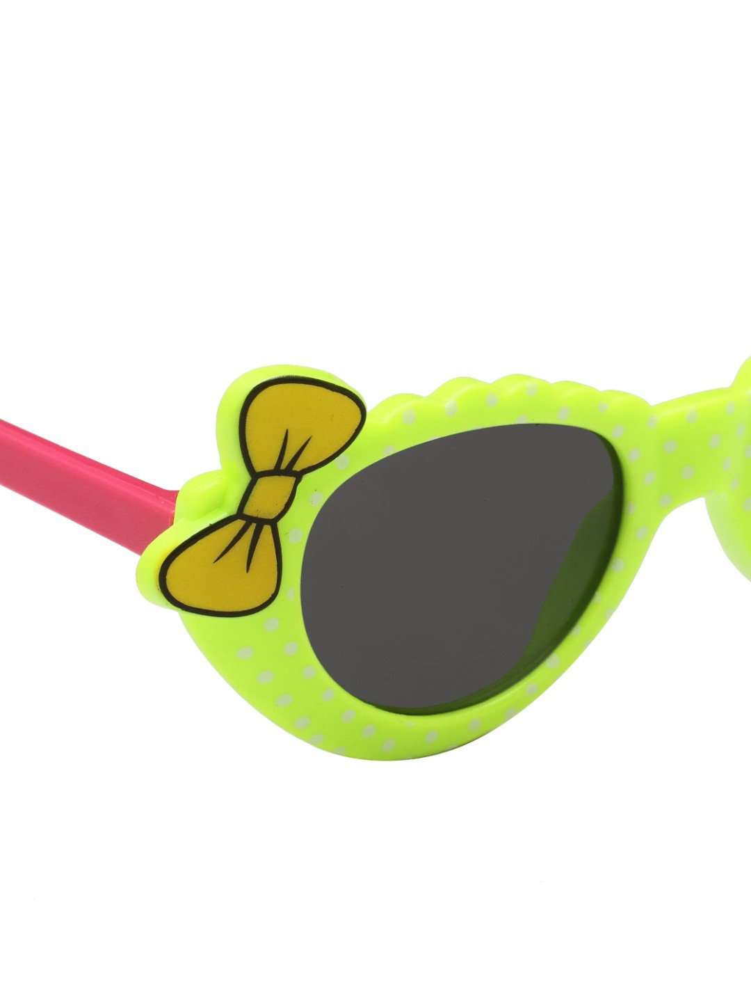 Stol'n Kids Green and Pink Bow Cate Eye Sunglasses - SWHF