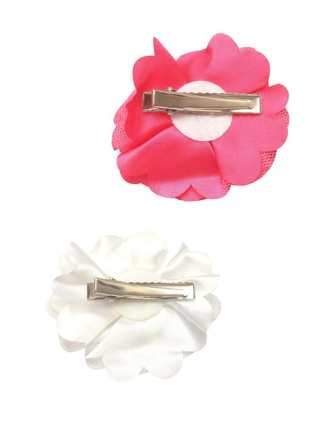 Stol'n Set of Pink and White Flower Clip :Pink and White - SWHF