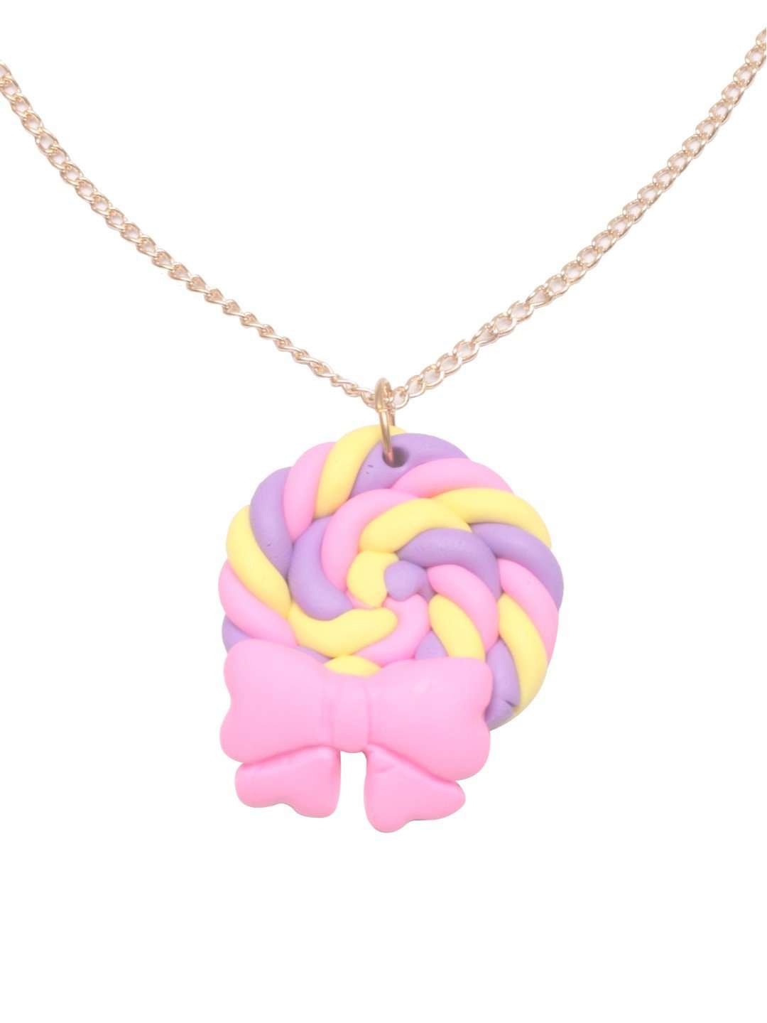 Stol'n Kids Gold Chain Necklace with Candy Pendant :Multi - SWHF