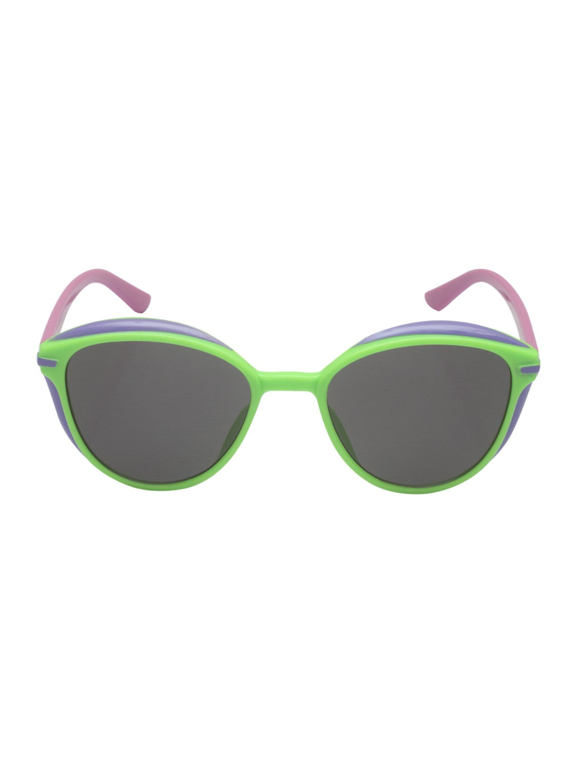 Stol'n Kids Green and Purple Aviator Sunglasses - Green and Purple