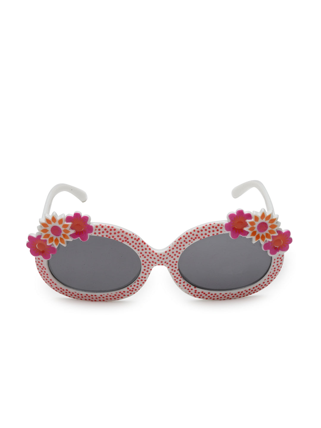 Stol'n  Sunglasses For Kids ( UV Protected) White and Pink