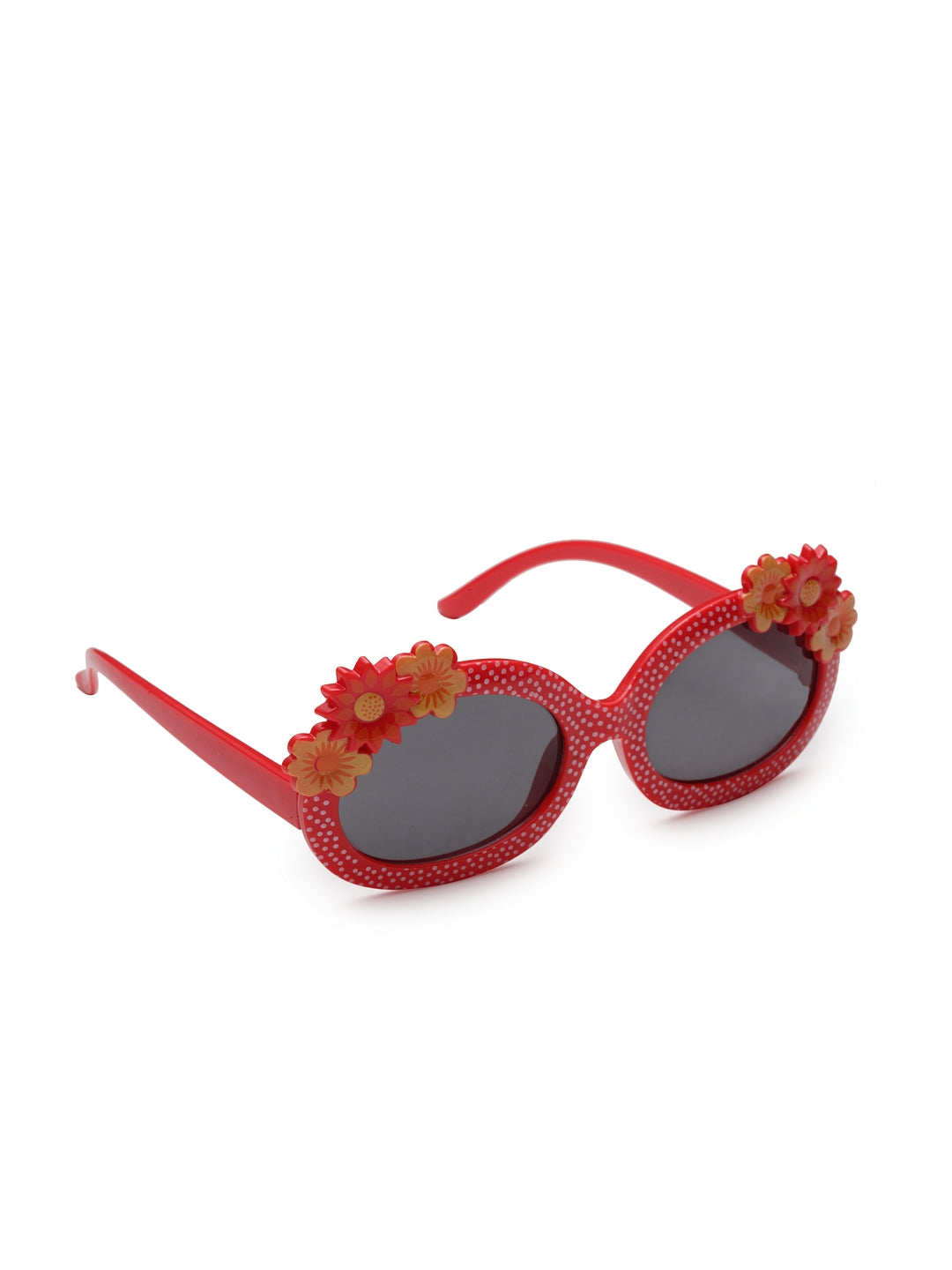 Stol'n Premium Attractive Fashionable UV-Protected Oval Shape Sunglasses  - Red