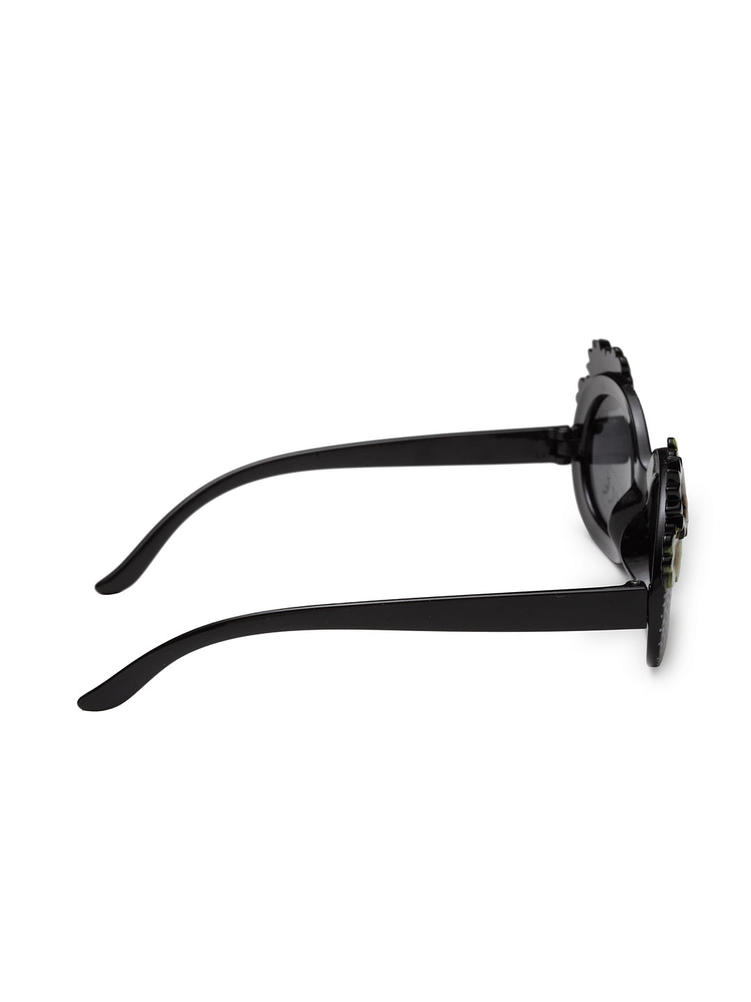 Stol'n Premium Attractive Fashionable UV-Protected Oval Shape Sunglasses  - Black
