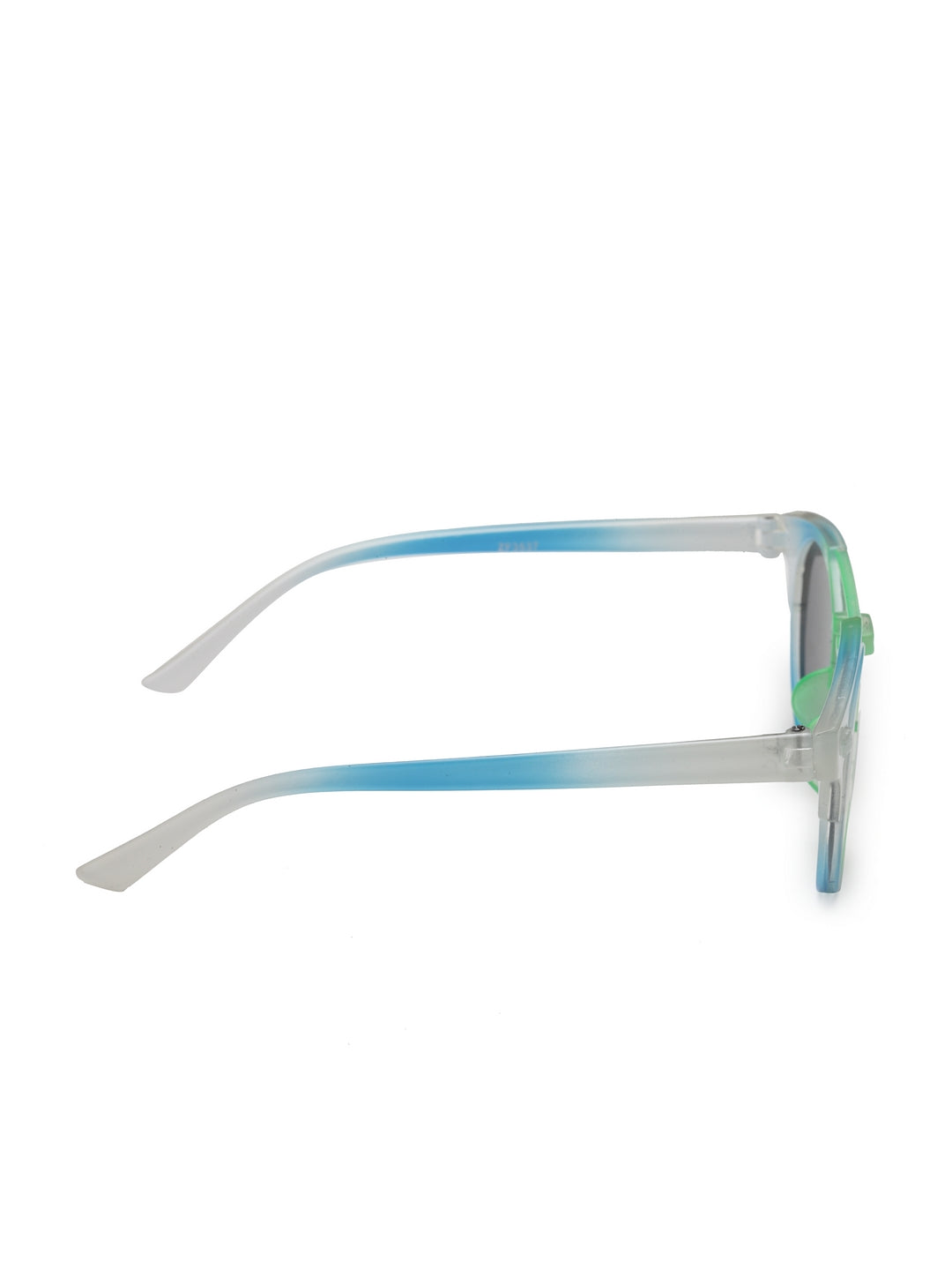 Stol'n Kids Yellow and Blue Bow Applique Rectangular Sunglasses:Yellow and Blue Pink and Blue