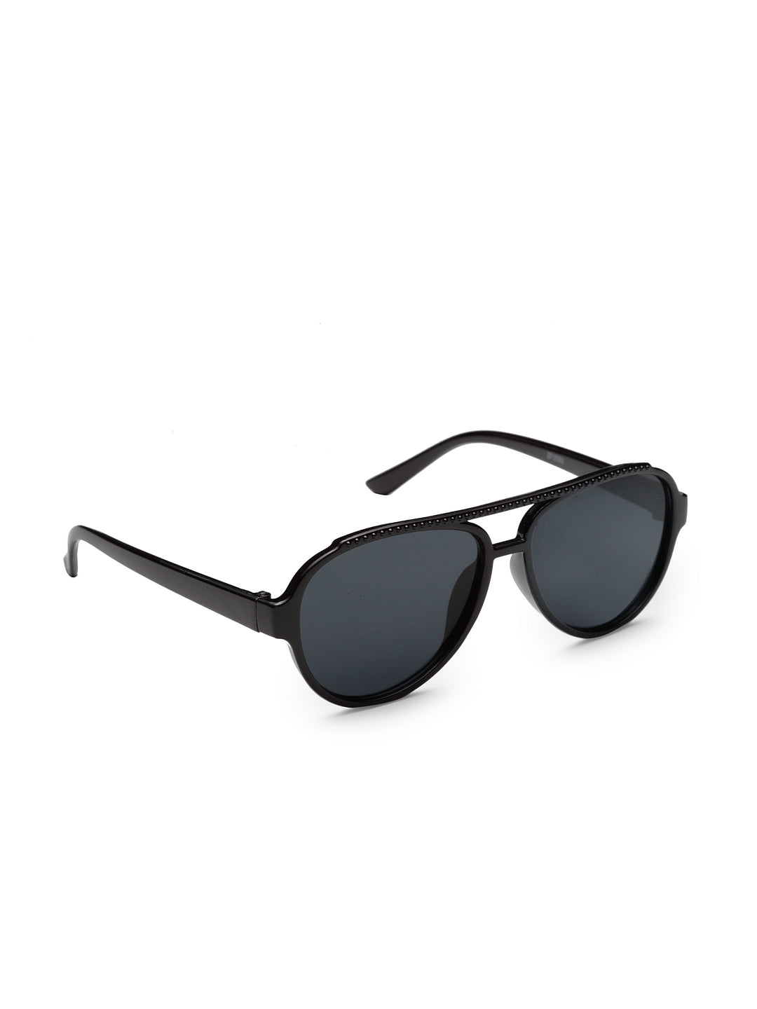 Stol'n Premium Attractive Fashionable UV-Protected Aviator shape Sunglasses - Black