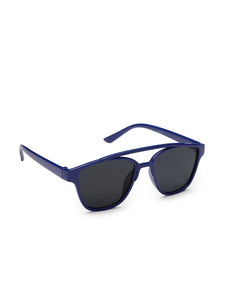 Stol'n Polarized UV-Protected Square Shape Sunglasses for unisex Kids- Blue