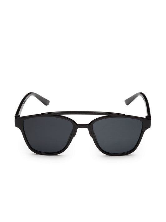 Stol'n Premium Attractive Fashionable UV-Protected Square Shape Sunglasses - Black