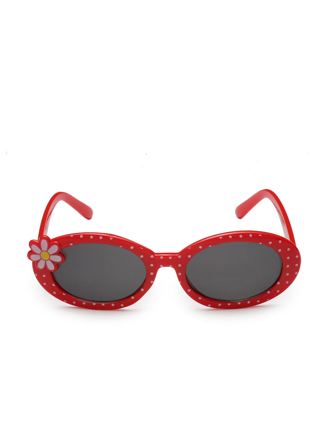 Stol'n Premium Attractive Fashionable UV-Protected Oval Shape Sunglasses - Red