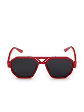 Load image into Gallery viewer, Stol&#39;n Polarized UV-Protected Oversized Kid&#39;s Sunglasses - Red
