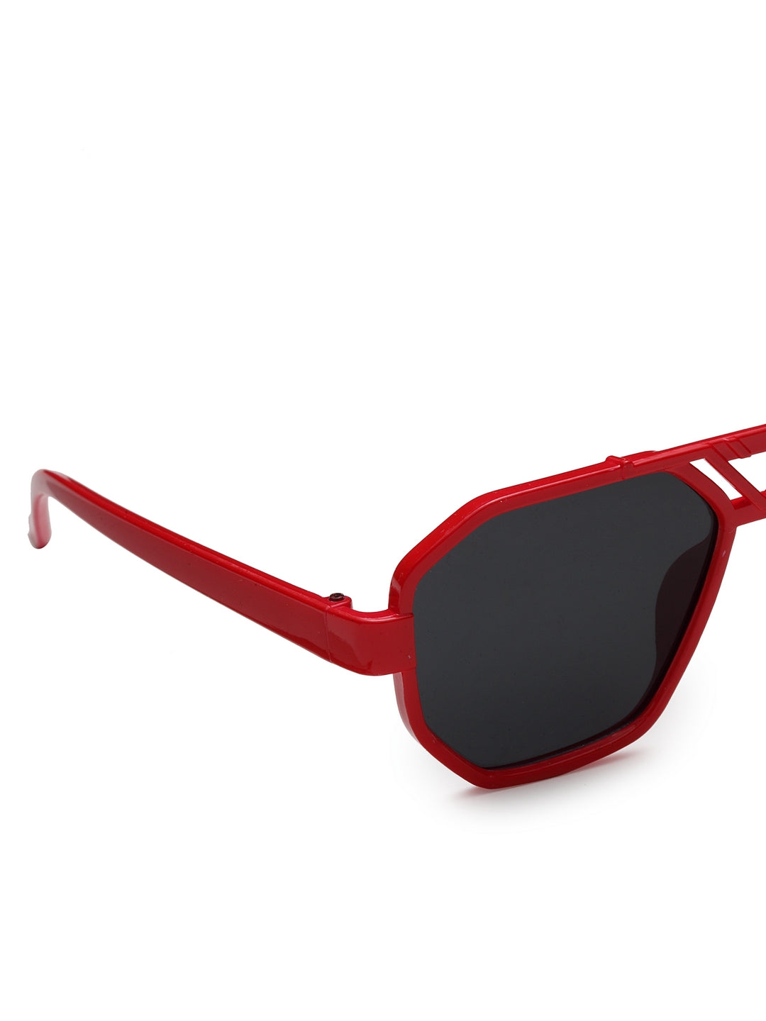 Stol'n Polarized UV-Protected Oversized Kid's Sunglasses - Red