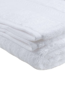 Turkish Bath Cotton 700 GSM Royal Luxury Bath Towel : White - SWHF