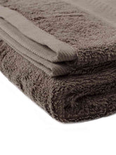 Load image into Gallery viewer, Turkish Bath Cotton 700 GSM Royal Luxury Bath Towel : Brown - SWHF
