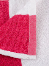 Load image into Gallery viewer, Turkish Bath Premium Cotton Stripe Bath and Pool Towel : Orange
