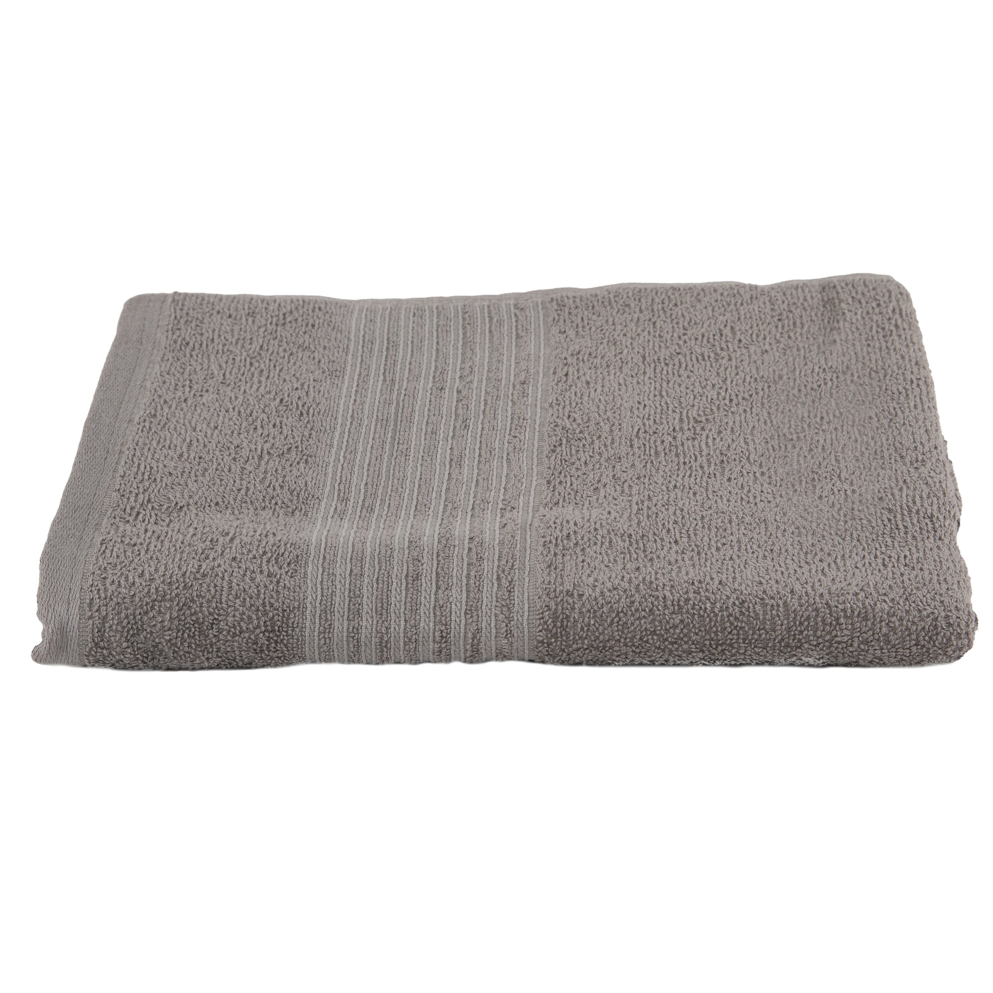 Turkish Bath Premium Cotton Belk Solid Bath Towel : Grey - SWHF