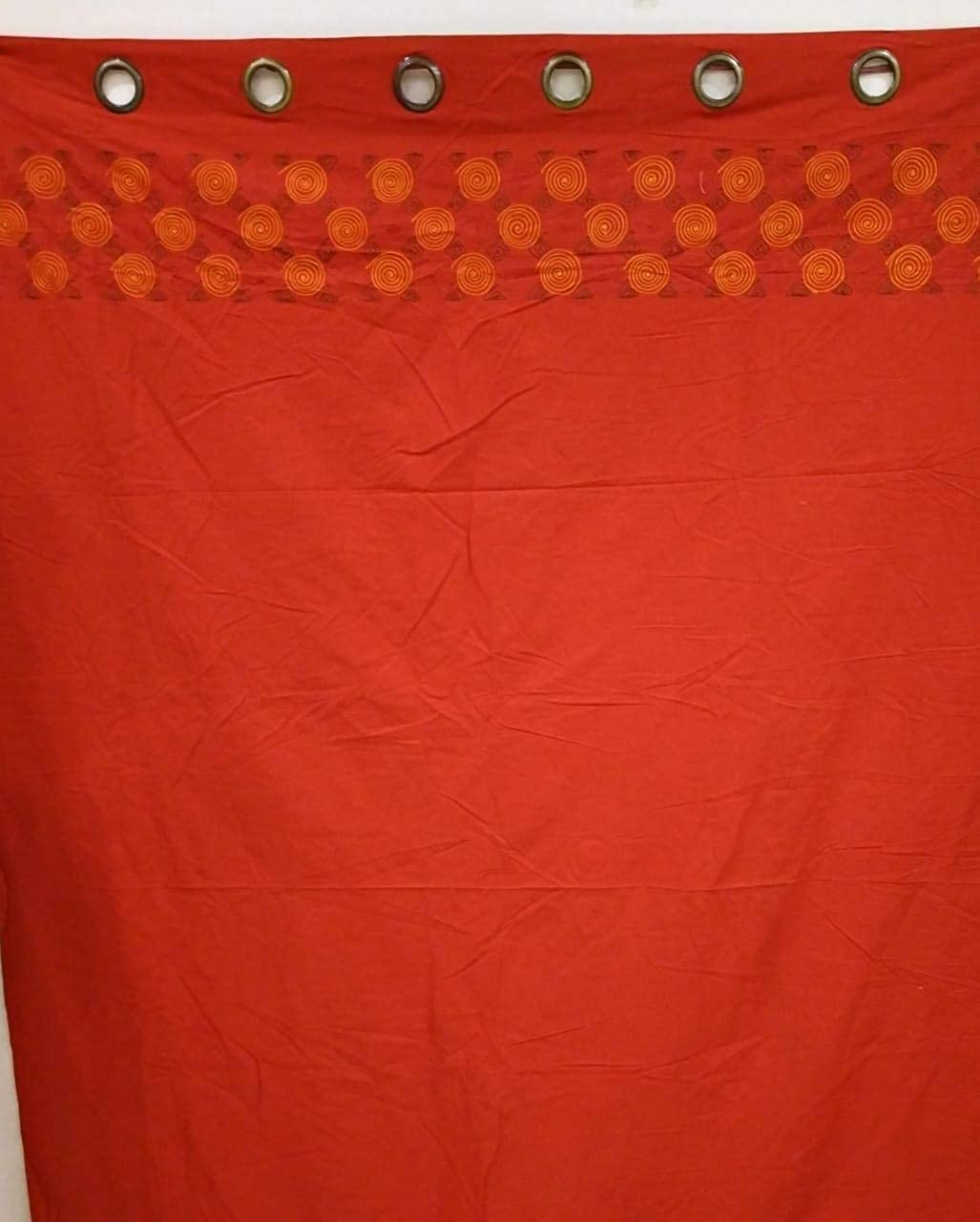 SWHF Cotton Door Curtain Single Curtain Set of 3