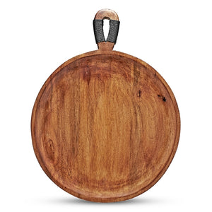 SWHF Pure Mango Wooden Cheese,Pizza Serving Plate, 20 x 16 Inches - SWHF