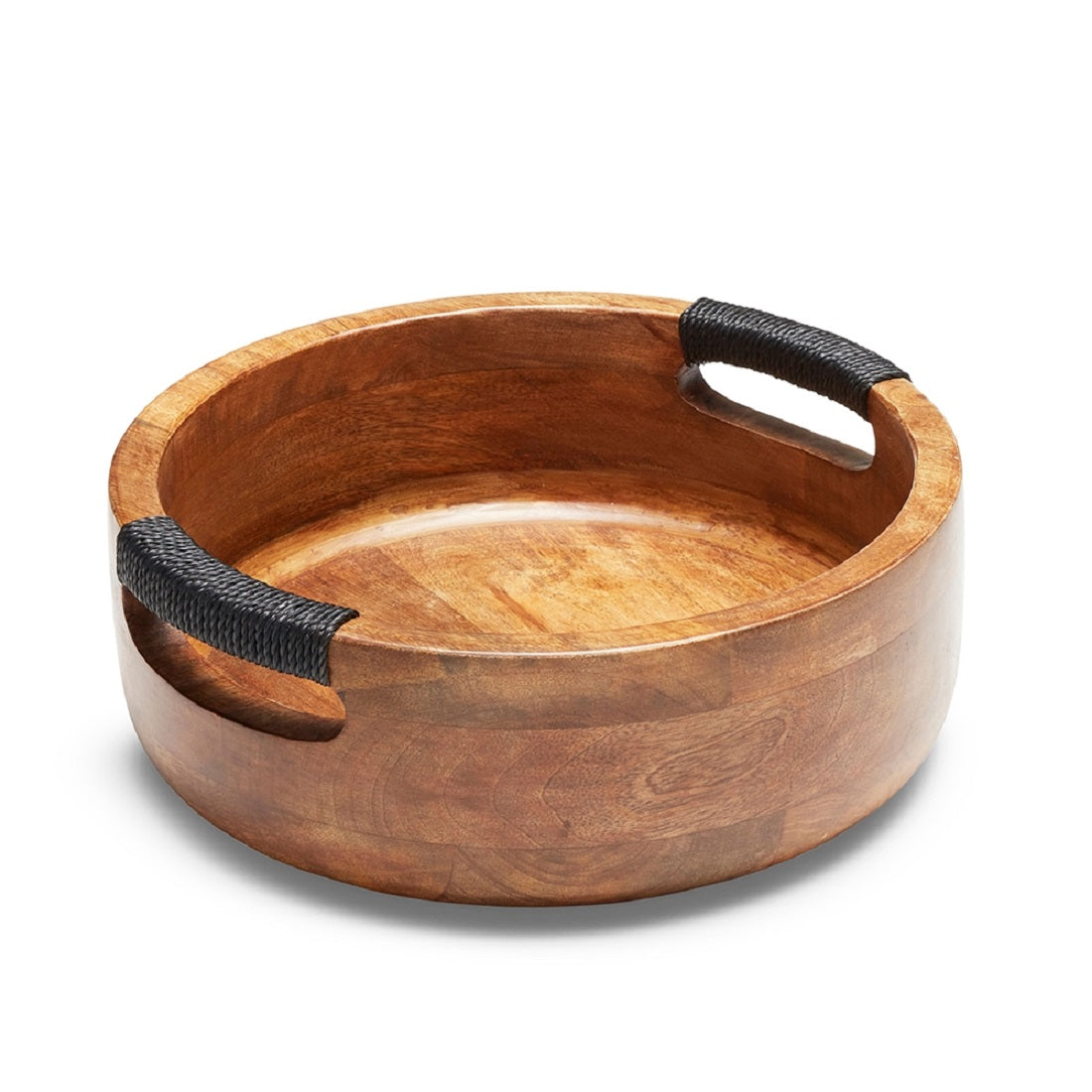 SWHF Pure Mango Wooden Salad/Fruit Bowl (Brown, Pack of 1) - SWHF
