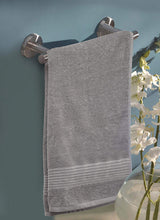 Load image into Gallery viewer, Turkish Bath Premium Cotton Belk Solid Bath Towel : Grey - SWHF
